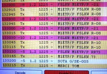 FT8 QSO with Roger F5LKW