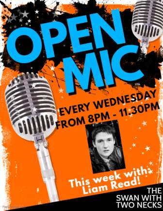 Open Mic with Liam Read!