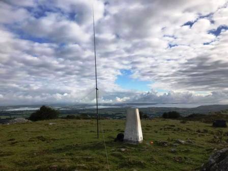 Summit of Mynydd Llangyndeyrn