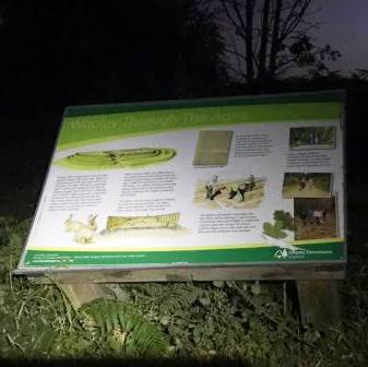 Wapley Hill information board