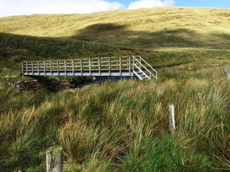 At the footbridge