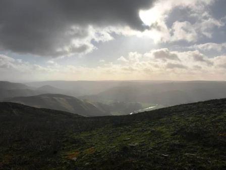 View from Moel y Gamelin summit