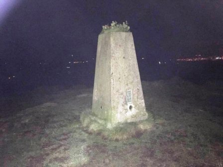 Summit trig on Gun