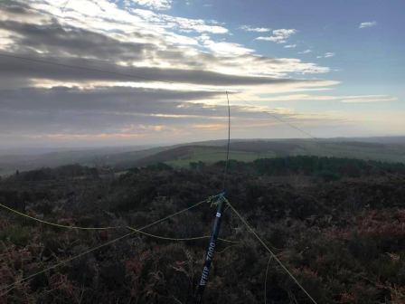 Top band antenna attempt