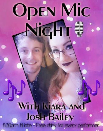 Open Mic night poster