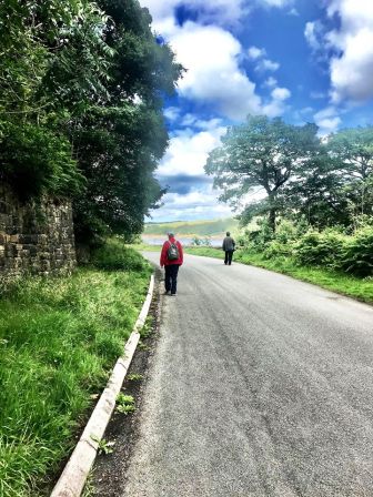 Walking down the Goyt Valley