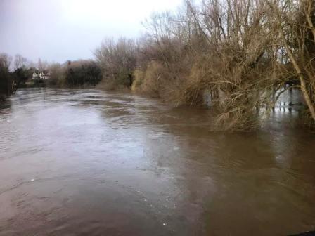 Flooding in Shropshire