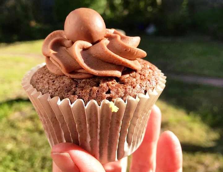 Cup cake from Cherry Blossom Bakery