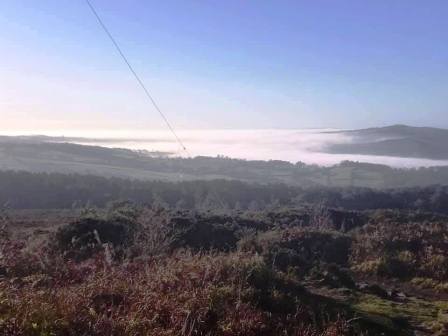 Mist filling the valley