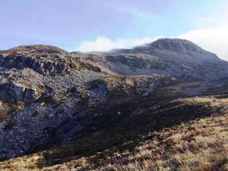 Imposing mountains of Snowdonia