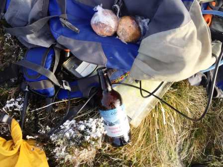 Scotch eggs and Welsh beer