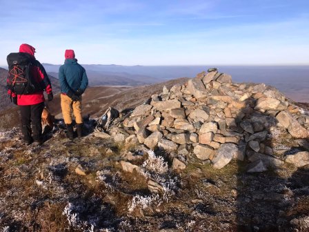 Other walkers at the summit