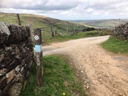 Pennine Bridleway as the route nears completion