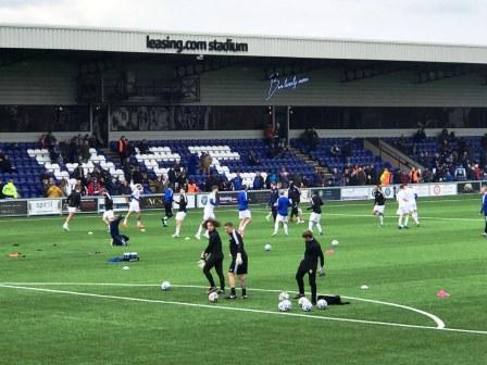 Pre-match warm-up