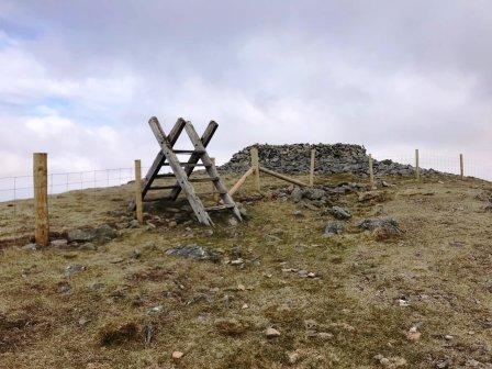 Approaching the summit