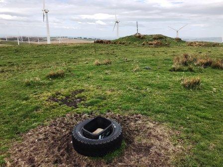 Summit area of Pegwn Mawr