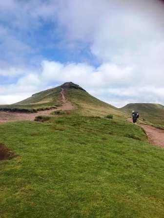 Corn Du, with Pen y Fan beyond