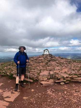 Tom at the summit