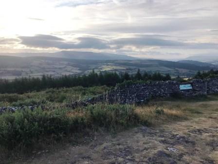 Summit of Allt y Esgair