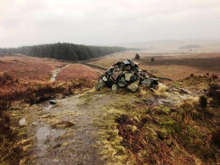 Cairn on the return route