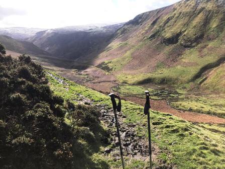 Descending back to the valley