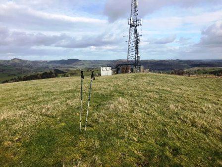 Summit of Mynydd-y-briw