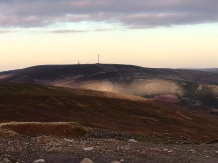 View across to Cyrn-y-Brain