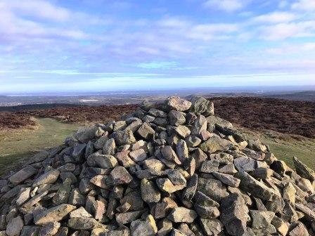 View from Foel Fenlli summit