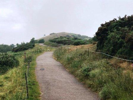 Path up Worcestershire Beacon