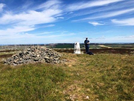 Jimmy on the summit