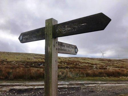 Pennine Bridleway junction