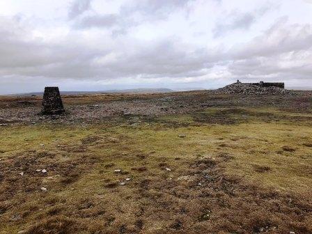 Ingleborough summit