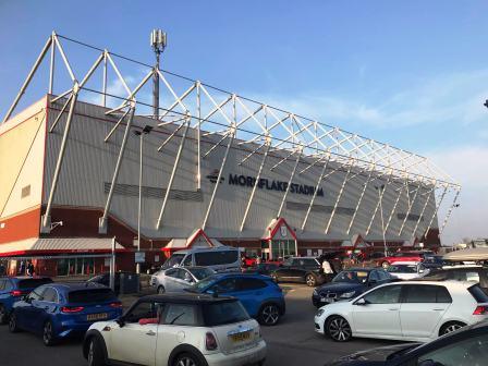 Arrival at the ground