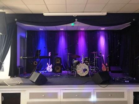 Stage set at Shanklin Conservative Club