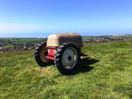 Climbing higher and regaining the sea views