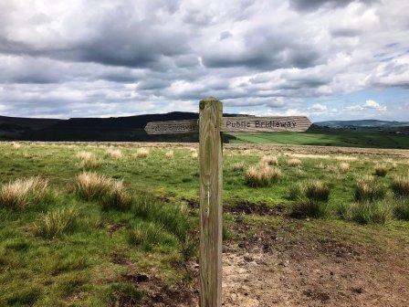 Bridleway sign