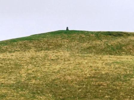 Looking over to Hightown Hill