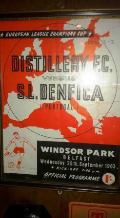 Old football poster