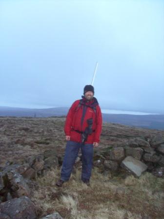 Tom MI1EYP/P on Slieveanorra