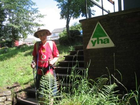 Arrivial at Alston Youth Hostel