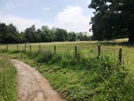 Connecting path to the Bollin Valley