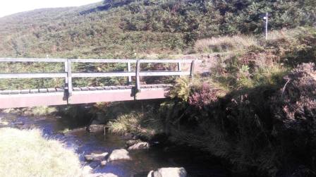 Footbridge over the Goyt