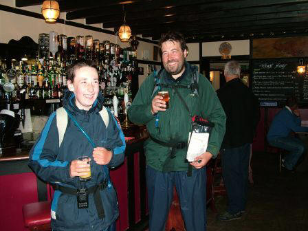 Free half-pints in the Border Hotel