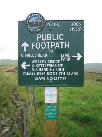 Sign at Bowstonegate