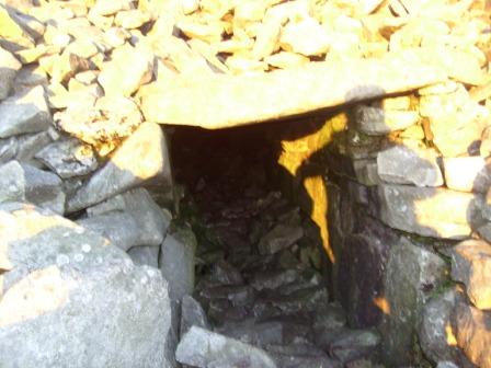 Entrance to the burial chamber