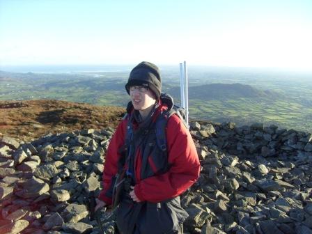 Jimmy on the summit