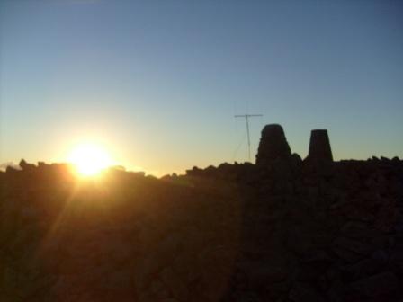 Sunset on Slieve Gullion