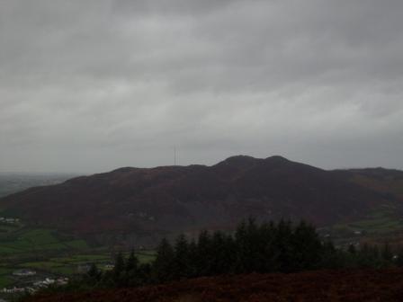 Looking across to Croslieve GI/CA-004