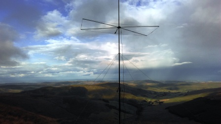 SB6 antenna ready for the contest
