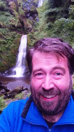 Waterfall selfie